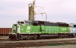 BN 9224, SD60M, Superior, WI. 4-14-1999